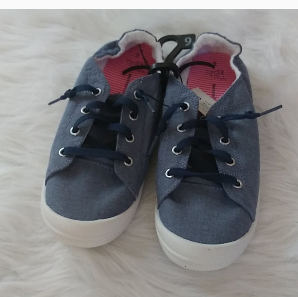 Time and Tru Denim Blue Sneakers